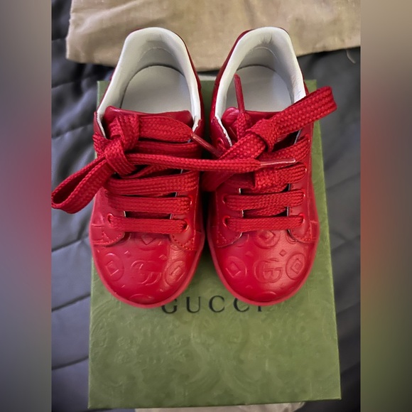 *Authentic*GUCCI💯toddler sneaker - Picture 7 of 8